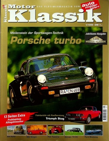 Deckblatt Motor Klassik (01/1999)